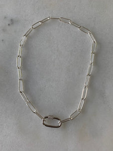 Lissa Silver Chain Link